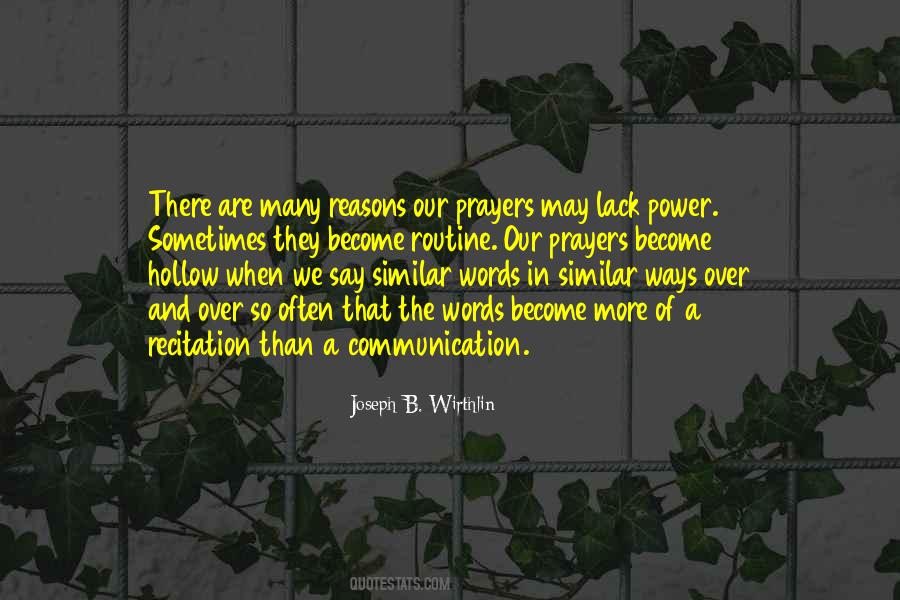 Quotes About The Power Of Our Words #751153