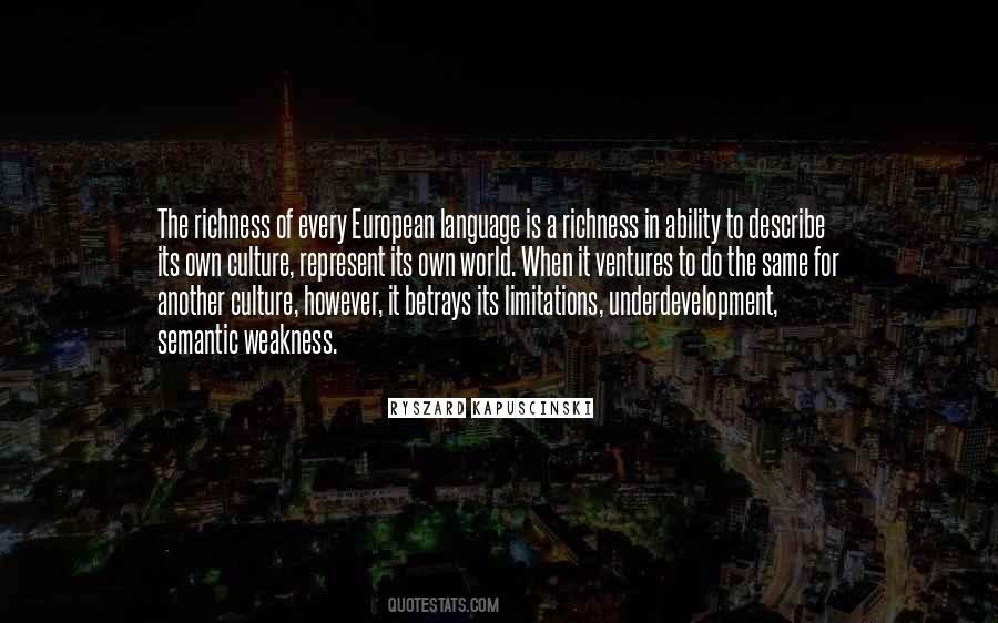 Another Culture Quotes #726525