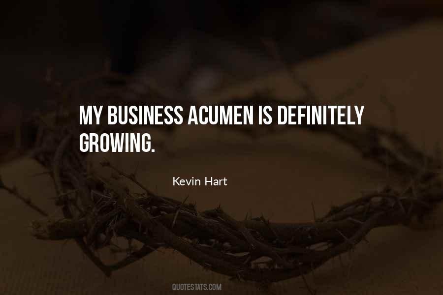 Quotes About Acumen #1431173