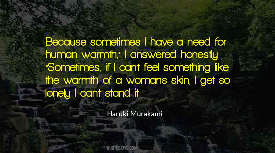 Quotes About Lonely Woman #325313
