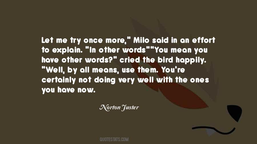Quotes About Mean Words #229809