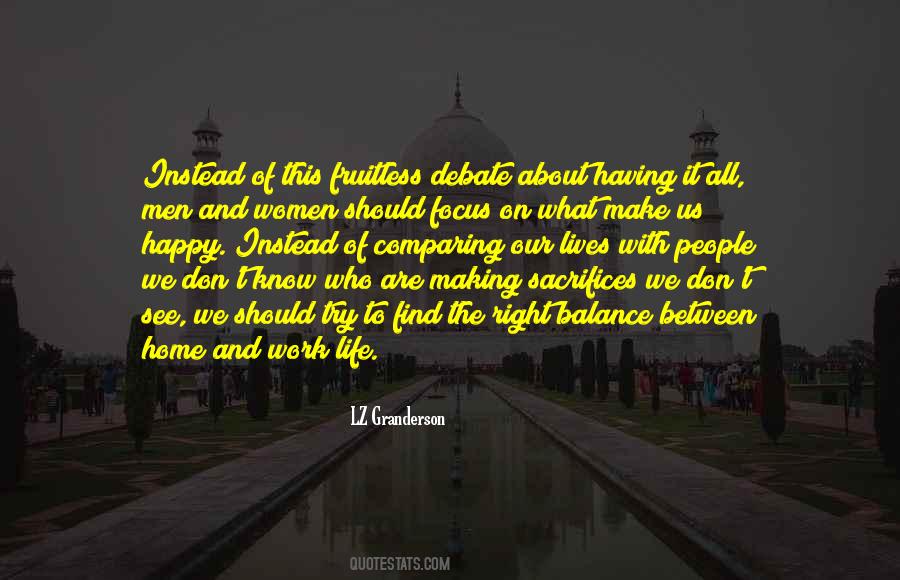 Quotes About Making Sacrifices For Others #122664
