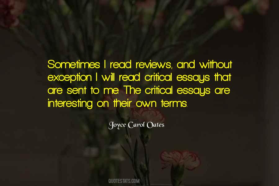 Quotes About Essays #436707 Quotes About Essays #436707