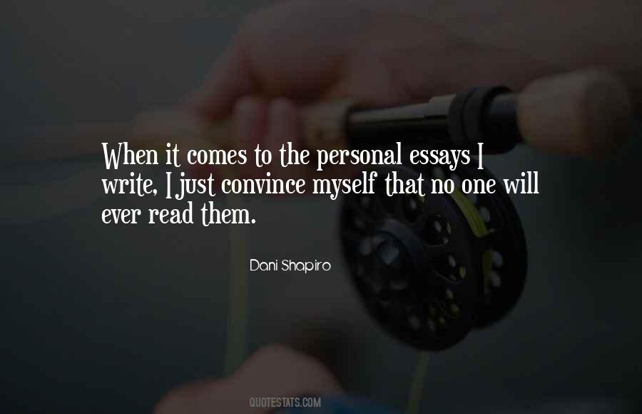 Quotes About Essays #537484