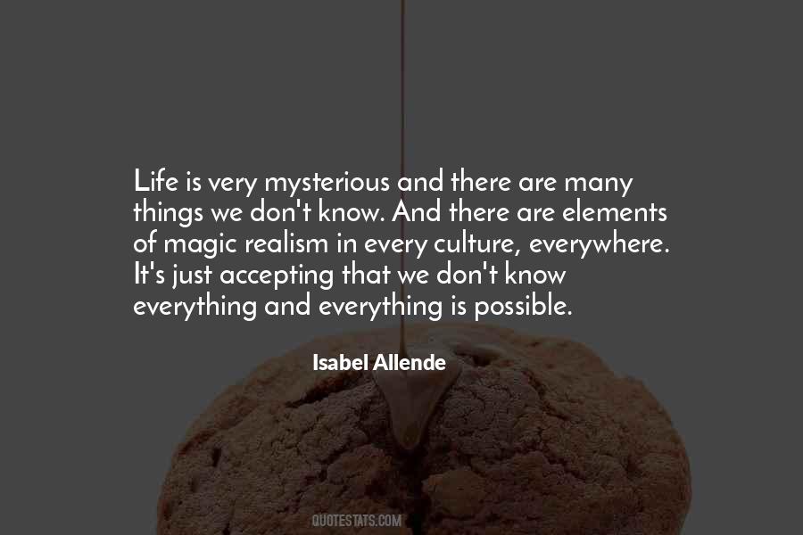 Quotes About Magic Realism #963731