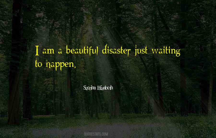 Quotes About Beautiful Disaster #932569