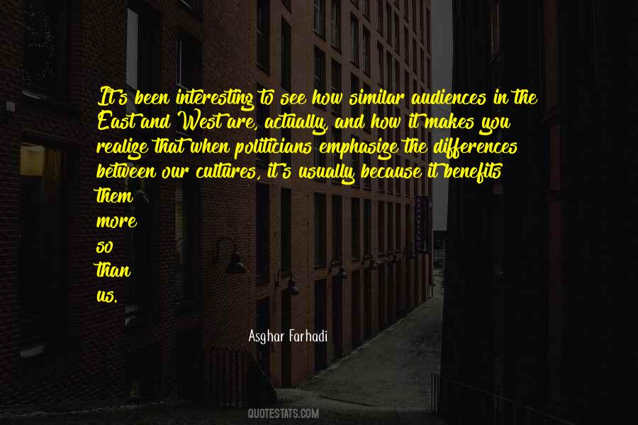 Quotes About Differences Between Cultures #1447329