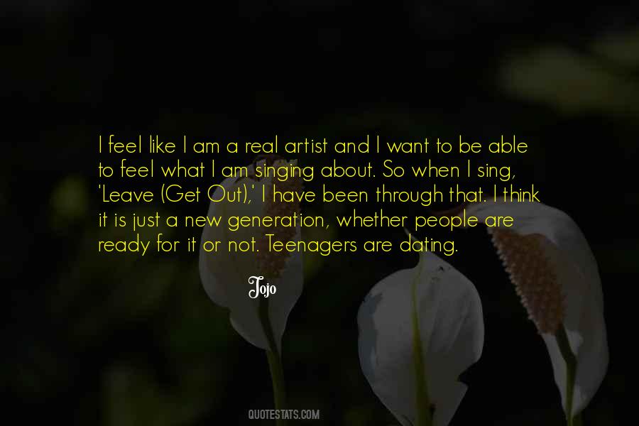 Quotes About A New Generation #1037187