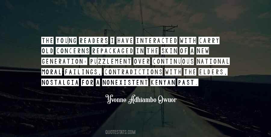 Quotes About A New Generation #125896