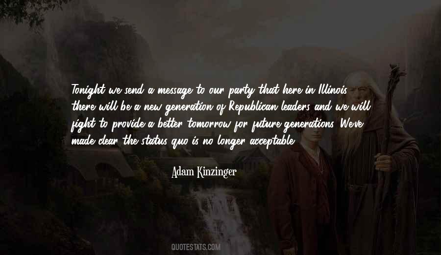 Quotes About A New Generation #379118
