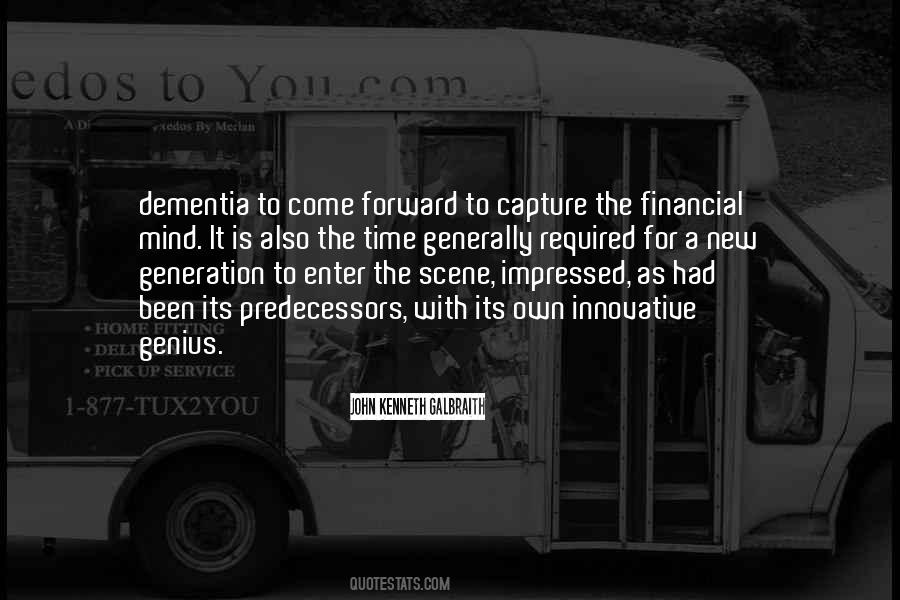 Quotes About A New Generation #480886