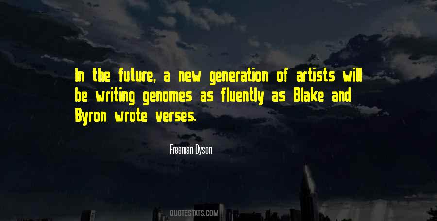Quotes About A New Generation #71701