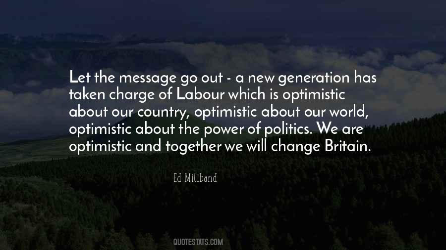 Quotes About A New Generation #880356