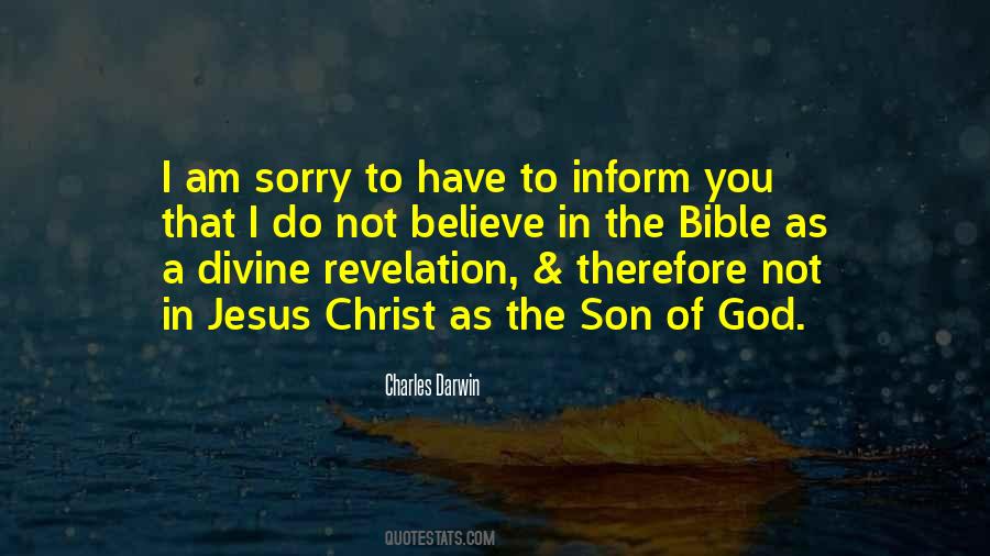 Quotes About Jesus The Son Of God #1060448