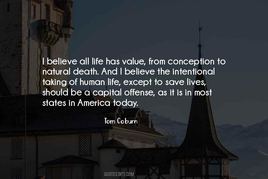 Quotes About Value Of Human Life #26655