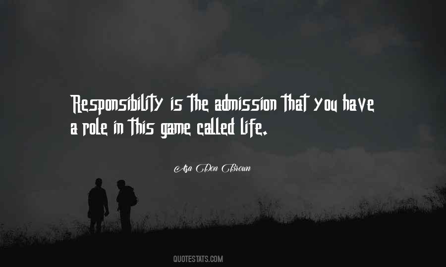 Quotes About Admission #1105262