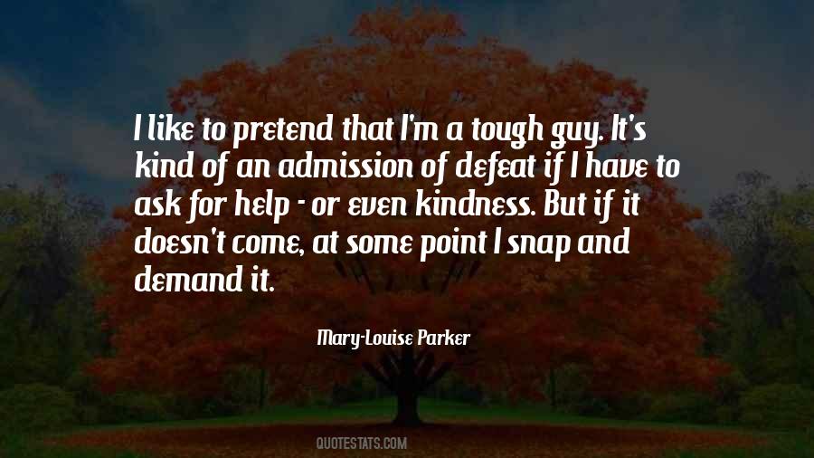 Quotes About Admission #1735736