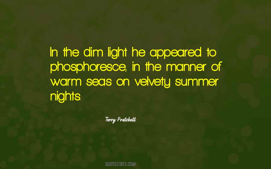 Quotes About Summer Nights #696447