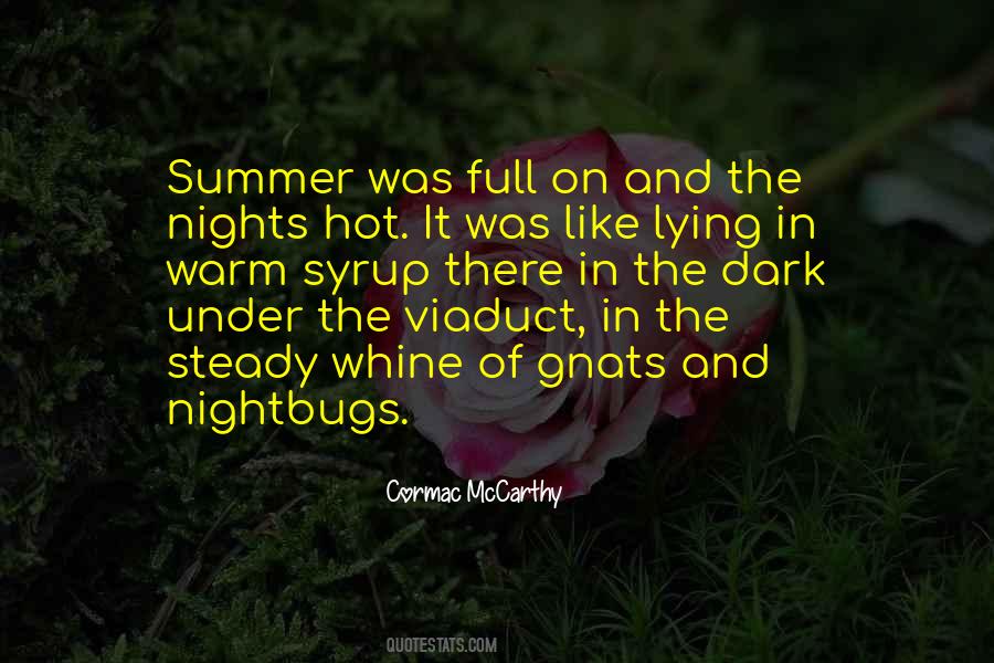 Quotes About Summer Nights #720777