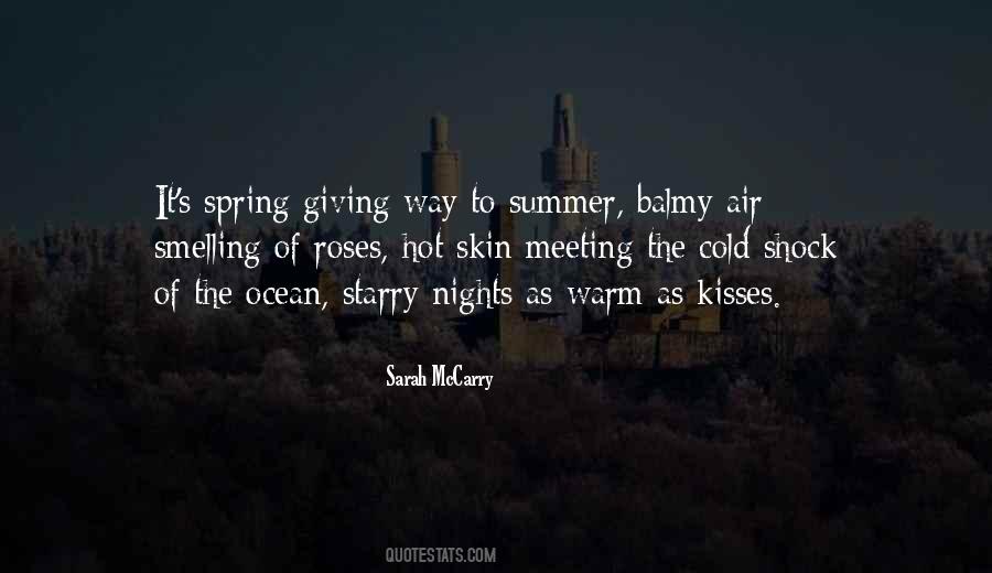Quotes About Summer Nights #821460