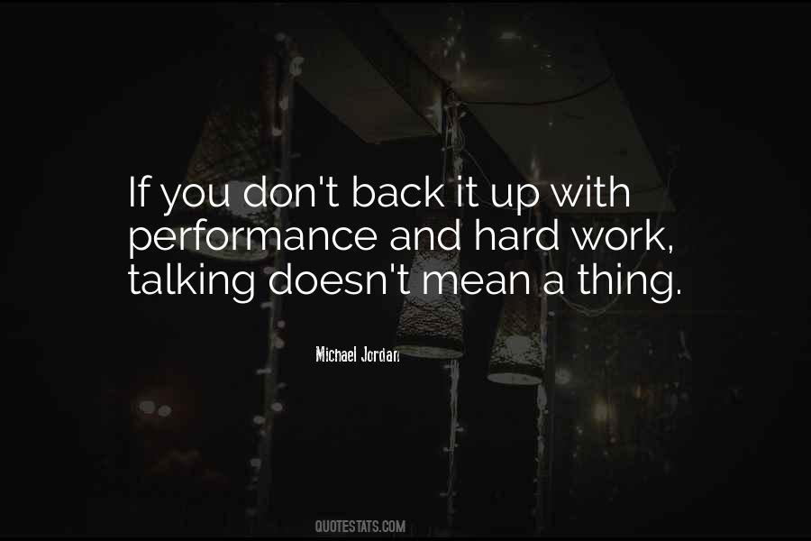 Quotes About Back Talking #553488