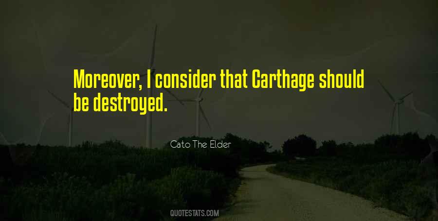 Quotes About Carthage #1468282