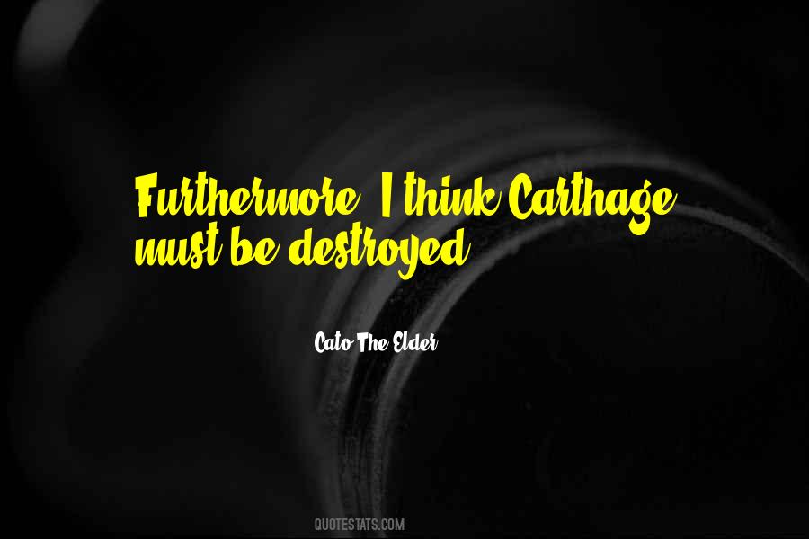 Quotes About Carthage #841480