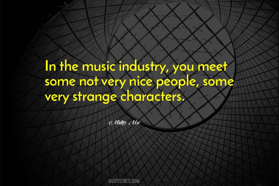 Quotes About Music Industry #1265416