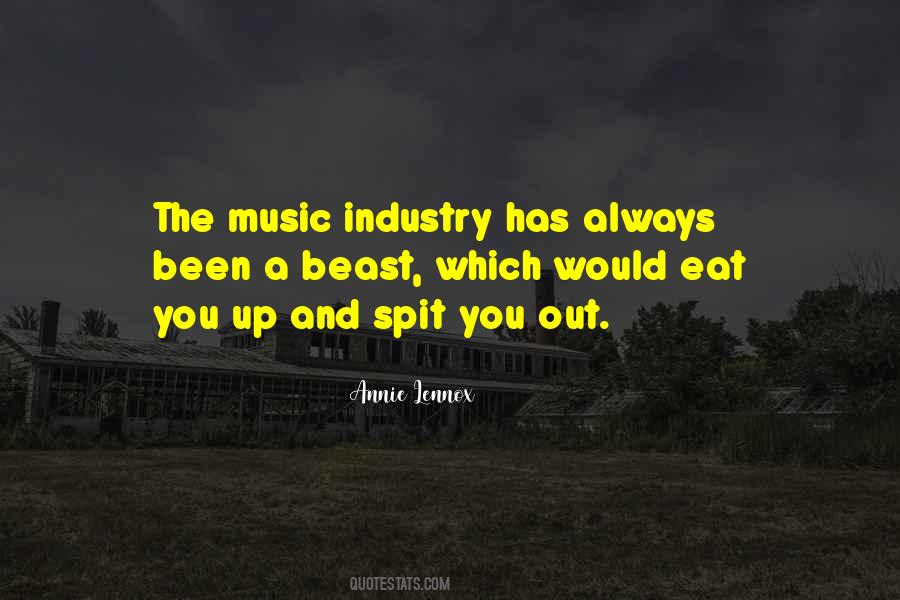 Quotes About Music Industry #1810828