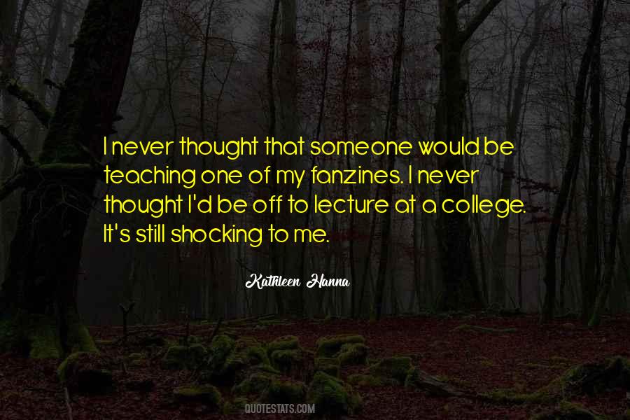 Quotes About College Lectures #199419