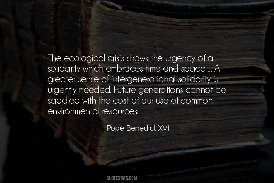 Quotes About The Future Generations #103898