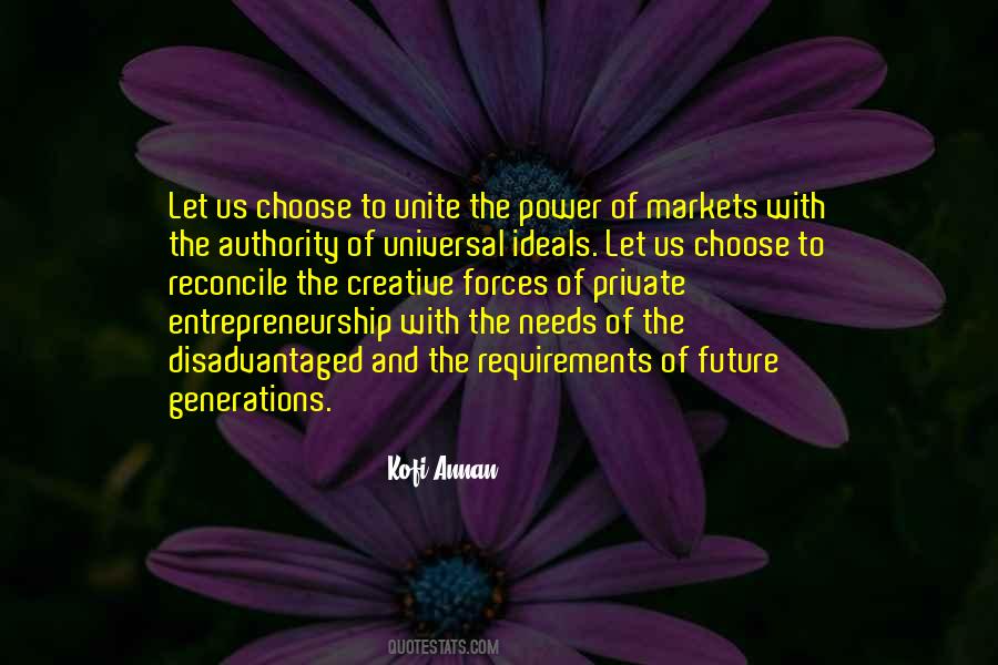 Quotes About The Future Generations #312941