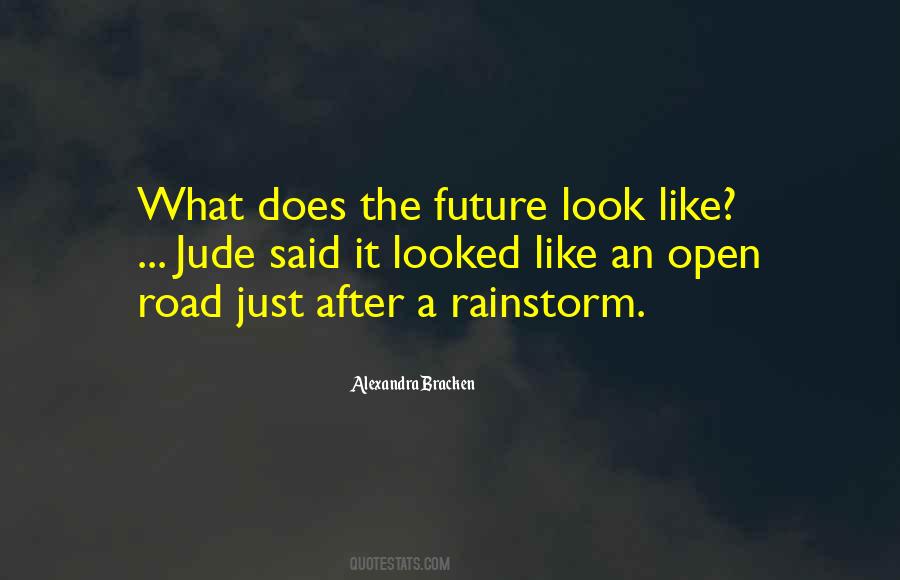 Quotes About Rainstorm #472639