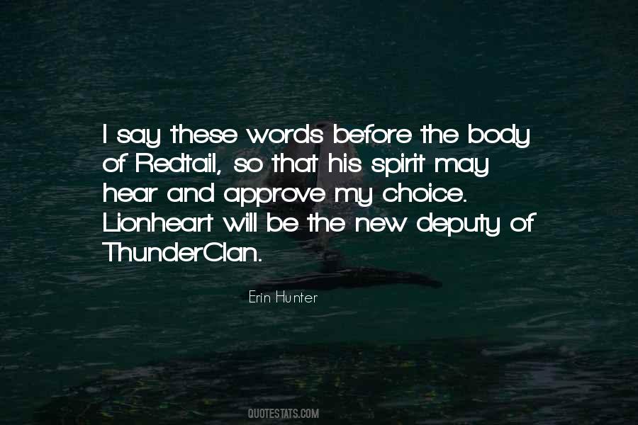 Quotes About Choice Of Words #802449