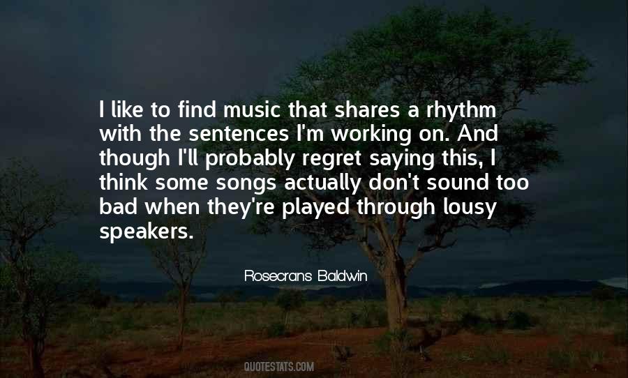Quotes About Music Speakers #708248