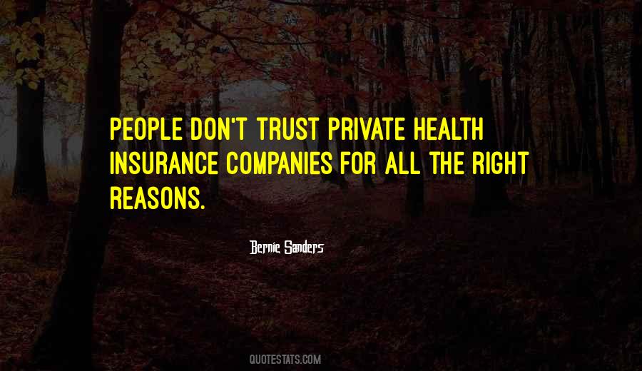 Quotes About Private Companies #1139068