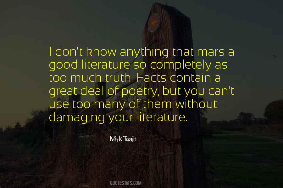 Great Literature Quotes #124079