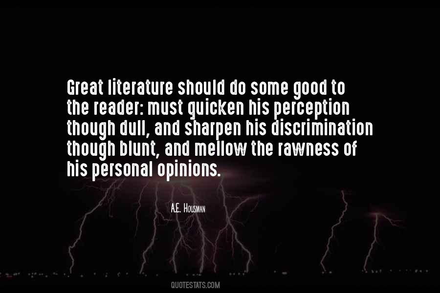 Great Literature Quotes #1304684