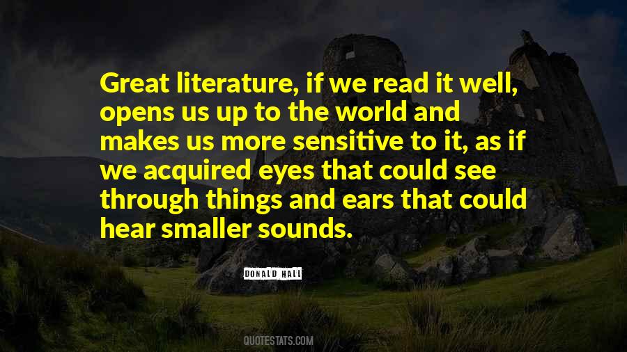 Great Literature Quotes #1841241