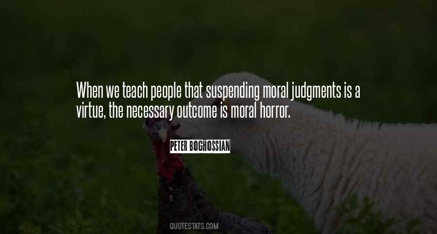 Moral Evil Quotes #254274