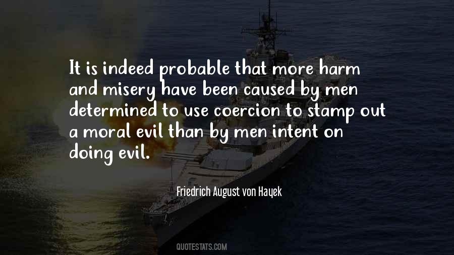 Moral Evil Quotes #426394