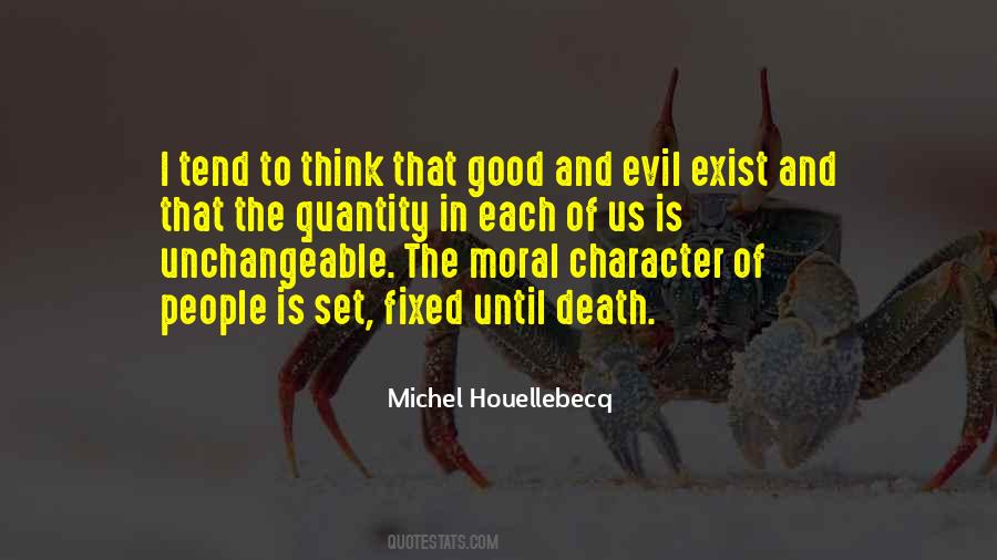 Moral Evil Quotes #631681