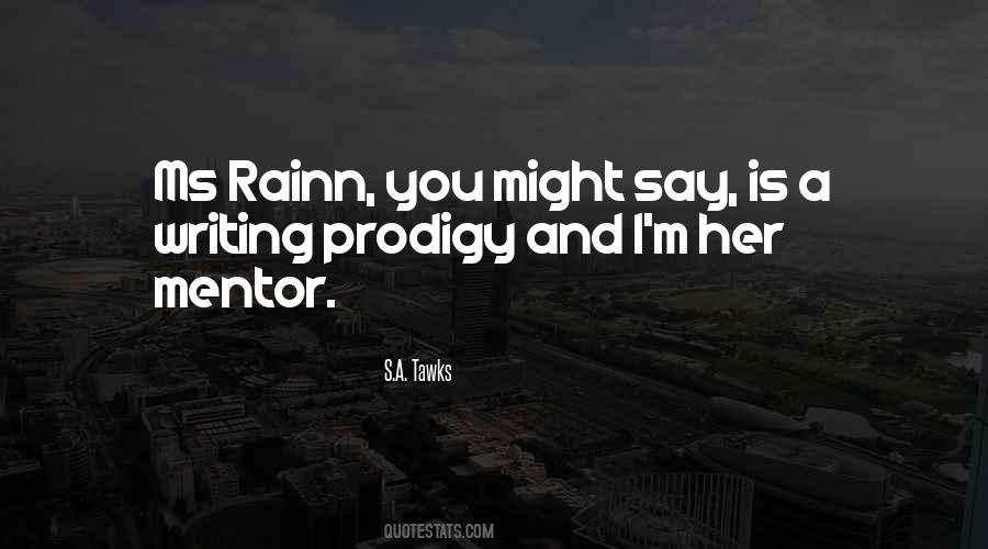 Quotes About Rainn #816303