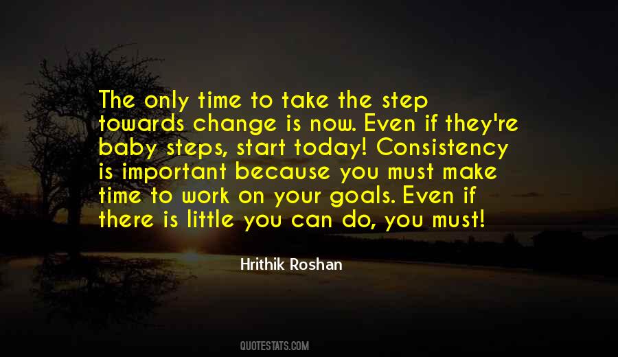 Quotes About Baby Steps #1668413