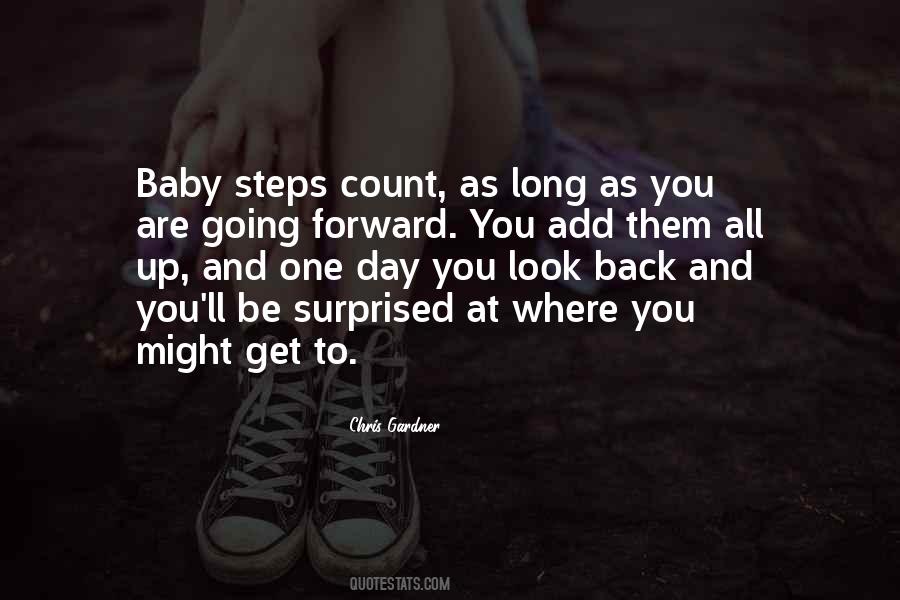 Quotes About Baby Steps #1742388