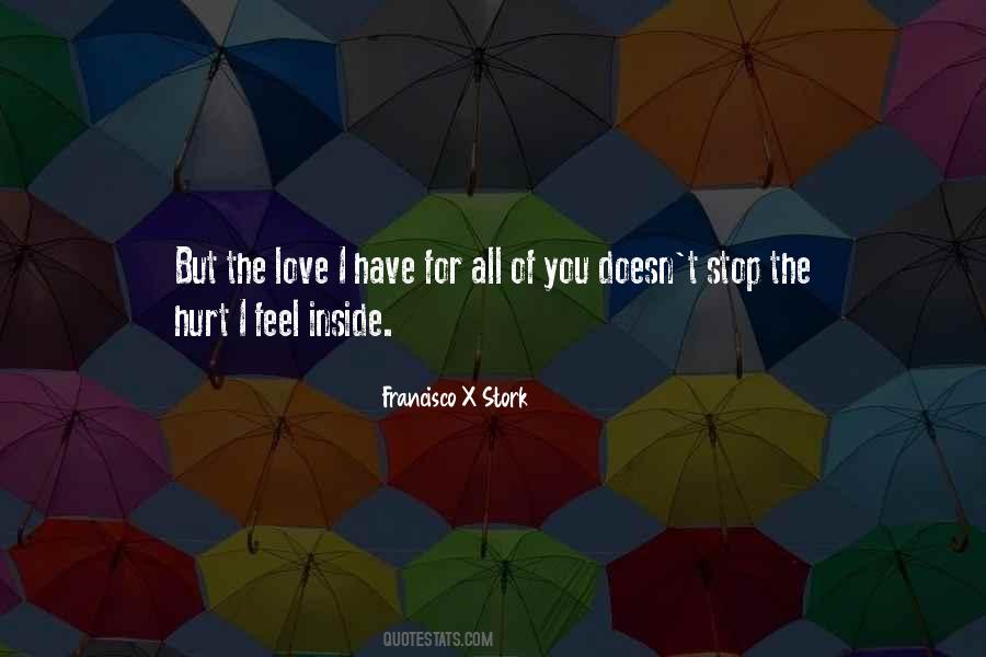 Quotes About Inside Hurt #1194413