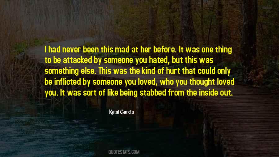 Quotes About Inside Hurt #865240