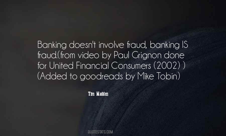 Quotes About Banking #1784087