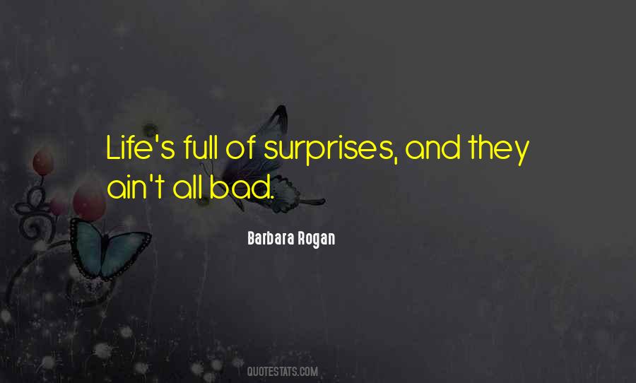 Quotes About Bad Surprises In Life #823102