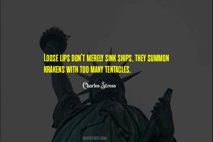 Quotes About Tentacles #1157325